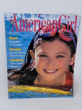 American Girl Magazine July August 1995 No Paper Doll Insert